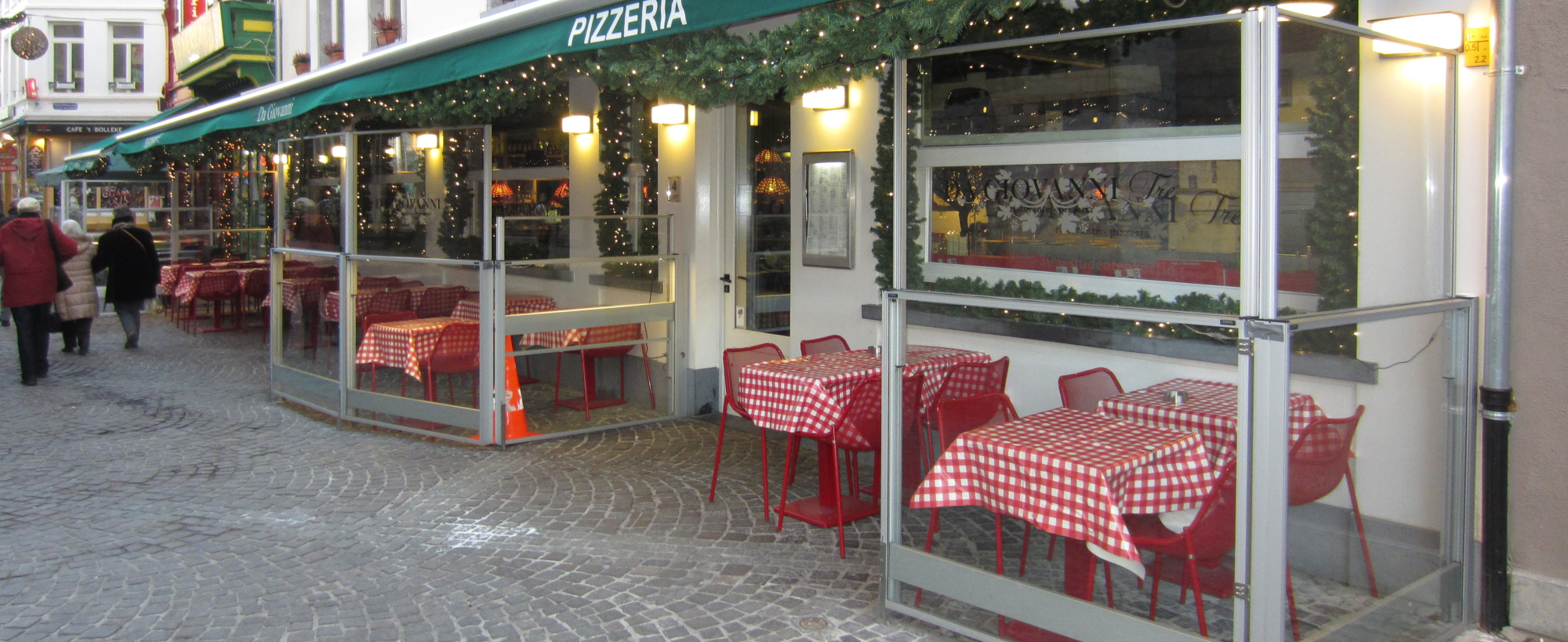 CAL, Café au Lä, Windscherm, Windschermen