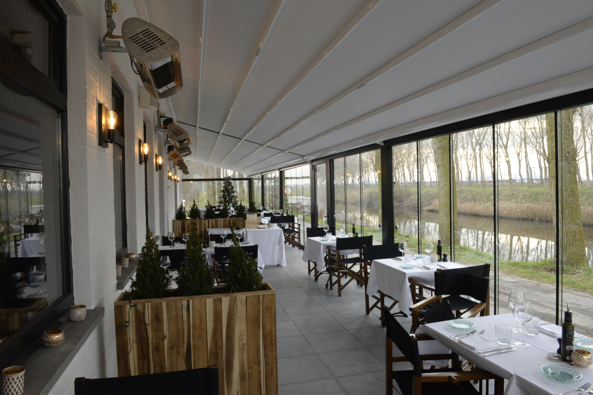 Terrasoverkapping, Corradi, Palladia